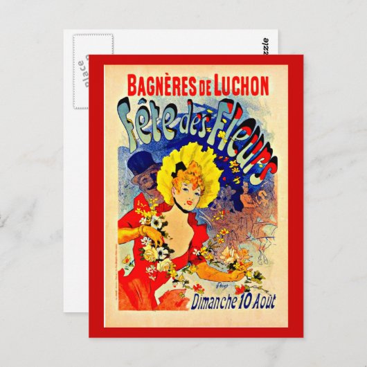 Briefkaart-Classic/-Jules Chéret 39 Briefkaart (Voorkant / Achterkant)