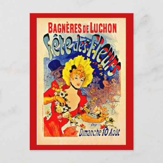 Briefkaart-Classic/-Jules Chéret 39 Briefkaart (Voorkant)