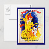 Briefkaart-Classic/-Jules Chéret 3 Briefkaart (Voorkant / Achterkant)