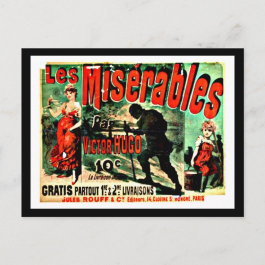 Briefkaart-Classic/-Jules Chéret 42 Briefkaart (Voorkant)