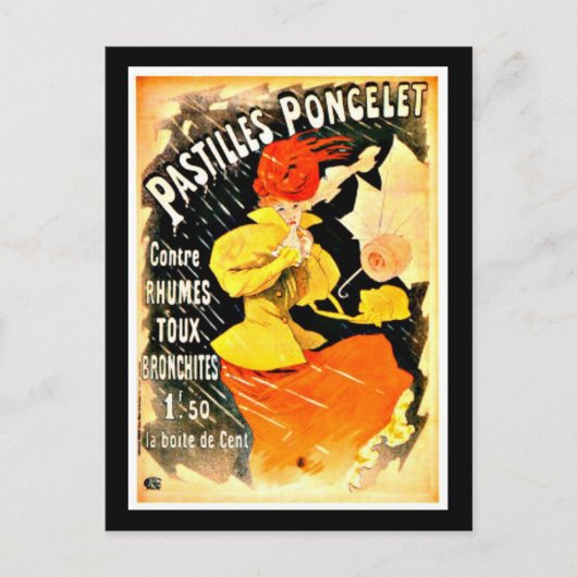 Briefkaart-Classic/-Jules Chéret 44 Briefkaart (Voorkant)