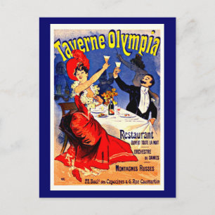 Briefkaart-Classic/-Jules Chéret 4 Briefkaart