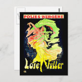 Briefkaart-Classic/-Jules Chéret 6 Briefkaart (Voorkant / Achterkant)