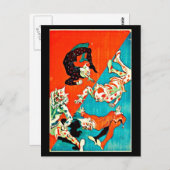 Briefkaart-Classic/-Jules Chéret 9 Briefkaart (Voorkant / Achterkant)