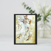 Briefkaart-Classic/-Leonardo da Vinci 13 Briefkaart (Staand voorkant)