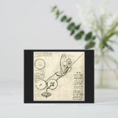 Briefkaart-Classic/-Leonardo da Vinci 16 Briefkaart (Staand voorkant)