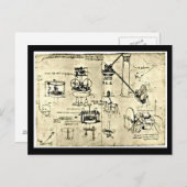 Briefkaart-Classic/-Leonardo da Vinci 18 Briefkaart (Voorkant / Achterkant)