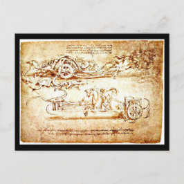 Briefkaart-Classic/-Leonardo da Vinci 3 Briefkaart