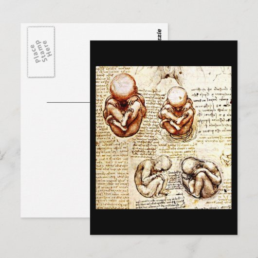 Briefkaart-Classic/-Leonardo da Vinci 9 Briefkaart (Voorkant / Achterkant)