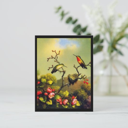 Briefkaart-Classic/-Martin Johnson Heade 5 Briefkaart (Staand voorkant)