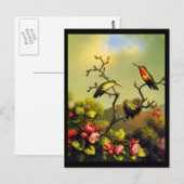 Briefkaart-Classic/-Martin Johnson Heade 5 Briefkaart (Voorkant / Achterkant)