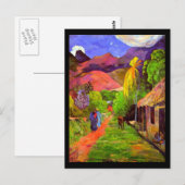 Briefkaart-Classic/-Paul Gauguin 4 Briefkaart (Voorkant / Achterkant)