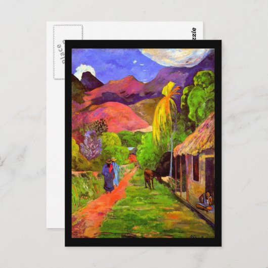 Briefkaart-Classic/-Paul Gauguin 4 Briefkaart (Voorkant / Achterkant)