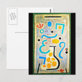 Briefkaart-Classic/-Paul Klee 54 Briefkaart (Voorkant / Achterkant)