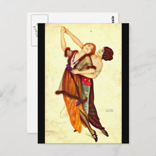 Briefkaart-Classic/-Raphael Kirchner 1 Briefkaart (Voorkant / Achterkant)