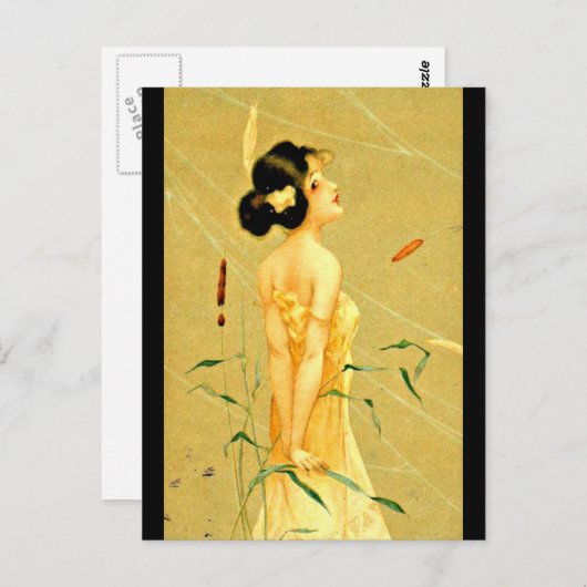 Briefkaart-Classic/-Raphael Kirchner 2 Briefkaart (Voorkant / Achterkant)