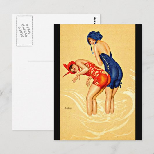 Briefkaart-Classic/-Raphael Kirchner 43 Briefkaart (Voorkant / Achterkant)