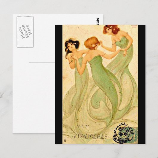 Briefkaart-Classic/-Raphael Kirchner 6 Briefkaart (Voorkant / Achterkant)