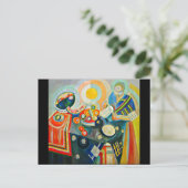 Briefkaart-Classic/-Robert Delaunay 4 Briefkaart (Staand voorkant)