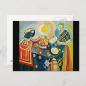 Briefkaart-Classic/-Robert Delaunay 4 Briefkaart (Voorkant / Achterkant)