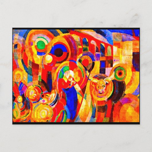 Briefkaart-Classic/-Robert Delaunay 6 Briefkaart (Voorkant)