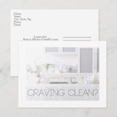 Briefkaart Clean Shaklee (Voorkant / Achterkant)