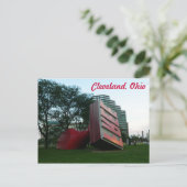 Briefkaart Cleveland (vrij landmerk) (Staand voorkant)