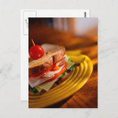 BRIEFKAART CLUB SANDWICH (Voorkant / Achterkant)