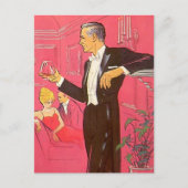 Briefkaart  cocktail Party Open House Brandy (Voorkant)