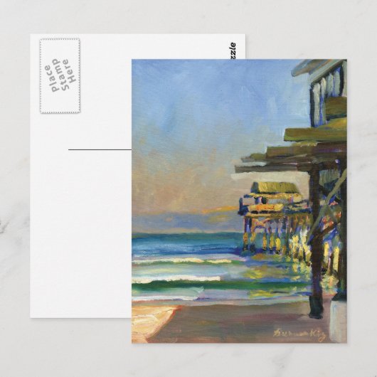 Briefkaart Cocoa Pier (Voorkant / Achterkant)