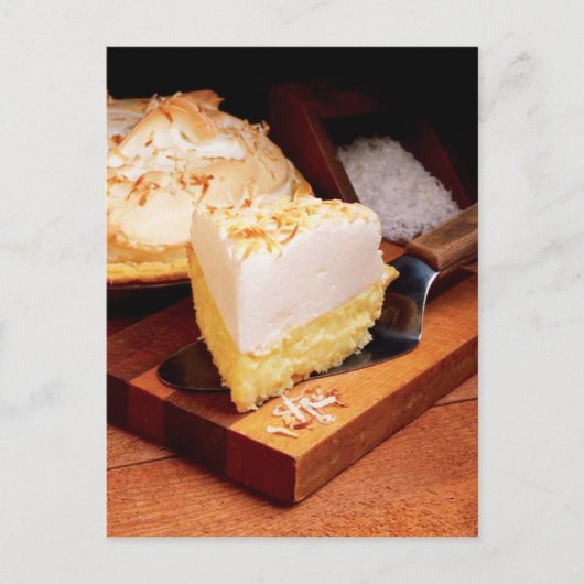 BRIEFKAART COCONUT CREAM PIE (Voorkant)