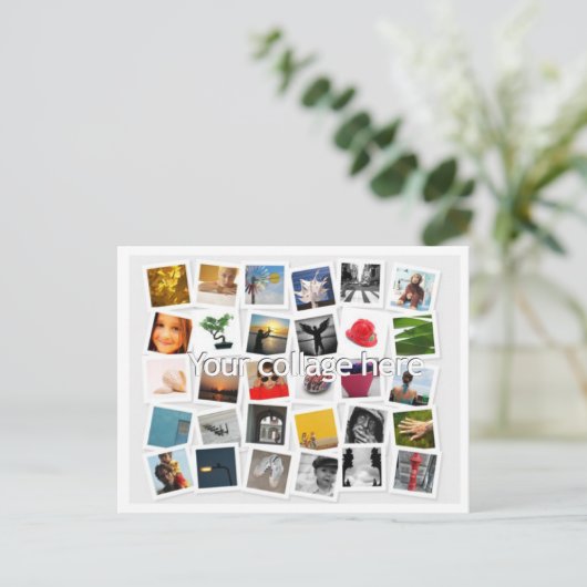 Briefkaart Collage (Staand voorkant)