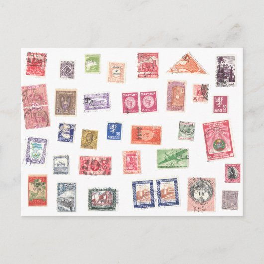 Briefkaart Collectie stempel (Voorkant)