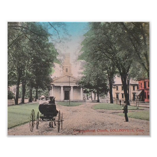 Briefkaart Collinsville Foto afdrukken (Voorkant)