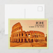 Briefkaart Colosseum Rome (Voorkant / Achterkant)