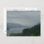 Briefkaart Columbia River Gorge (Voorkant / Achterkant)