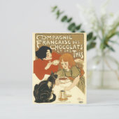 Briefkaart: Compagnie Francaise des Chocolats Briefkaart (Staand voorkant)