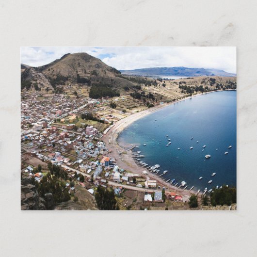 Briefkaart Copacabana, Bolivia (Voorkant)