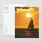 Briefkaart: Copper Sunset (portret) Briefkaart (Voorkant / Achterkant)