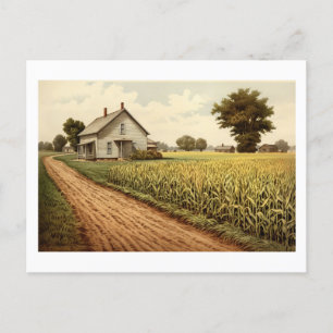 Briefkaart - Cornfield Boerderij
