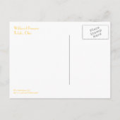 briefkaart, "Covered Bridge at Wildwood Preserve" Briefkaart (Achterkant)