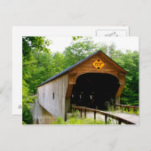 Briefkaart Covered Bridge New Hampshire (Voorkant / Achterkant)