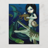 briefkaart "Cretacous Mermaid" (Voorkant)