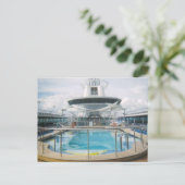 Briefkaart cruiseschepen (Staand voorkant)