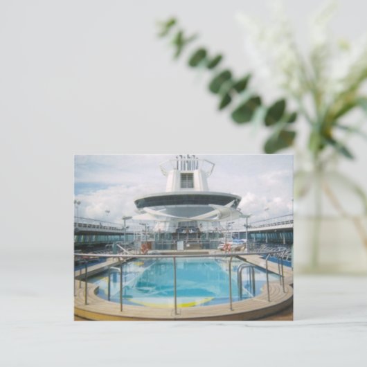 Briefkaart cruiseschepen (Staand voorkant)