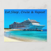 Briefkaart cruiseschepen (Voorkant)