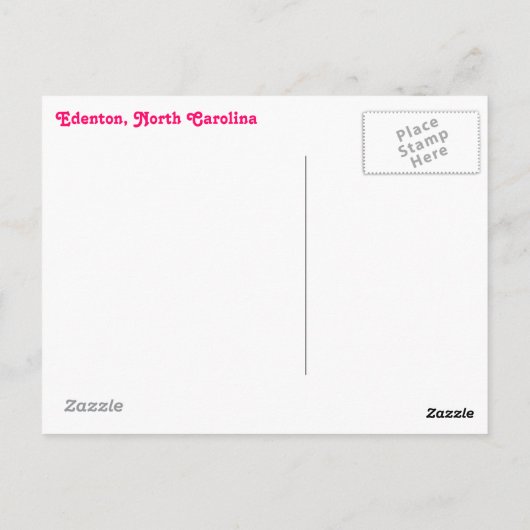 Briefkaart Cupola House (Achterkant)