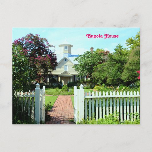 Briefkaart Cupola House (Voorkant)