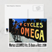 Briefkaart: Cycles Omega Briefkaart (Voorkant / Achterkant)