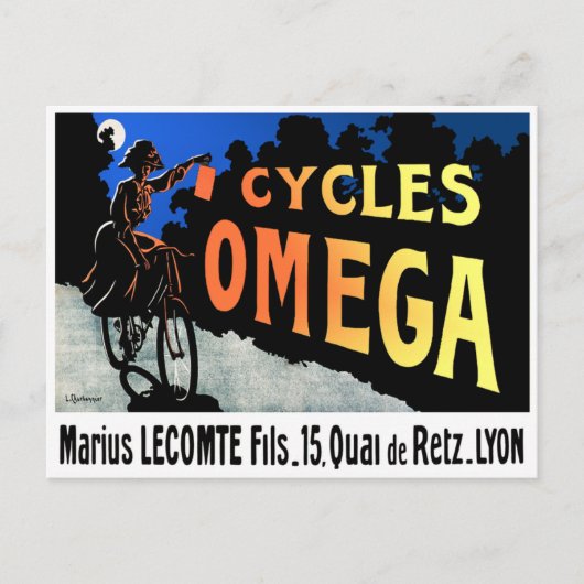 Briefkaart: Cycles Omega Briefkaart (Voorkant)